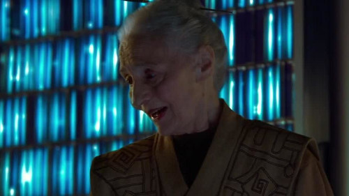 Madame Jocasta Nu, elderly librarian of the Jedi Order speaking to Obi-Wan Kenobi